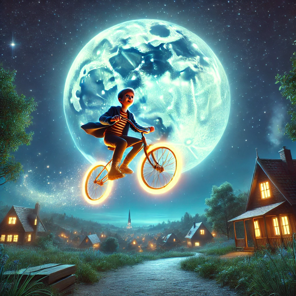 A Bicicleta Mágica e a Viagem para a Lua
