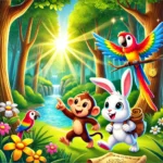 história infantil da floresta