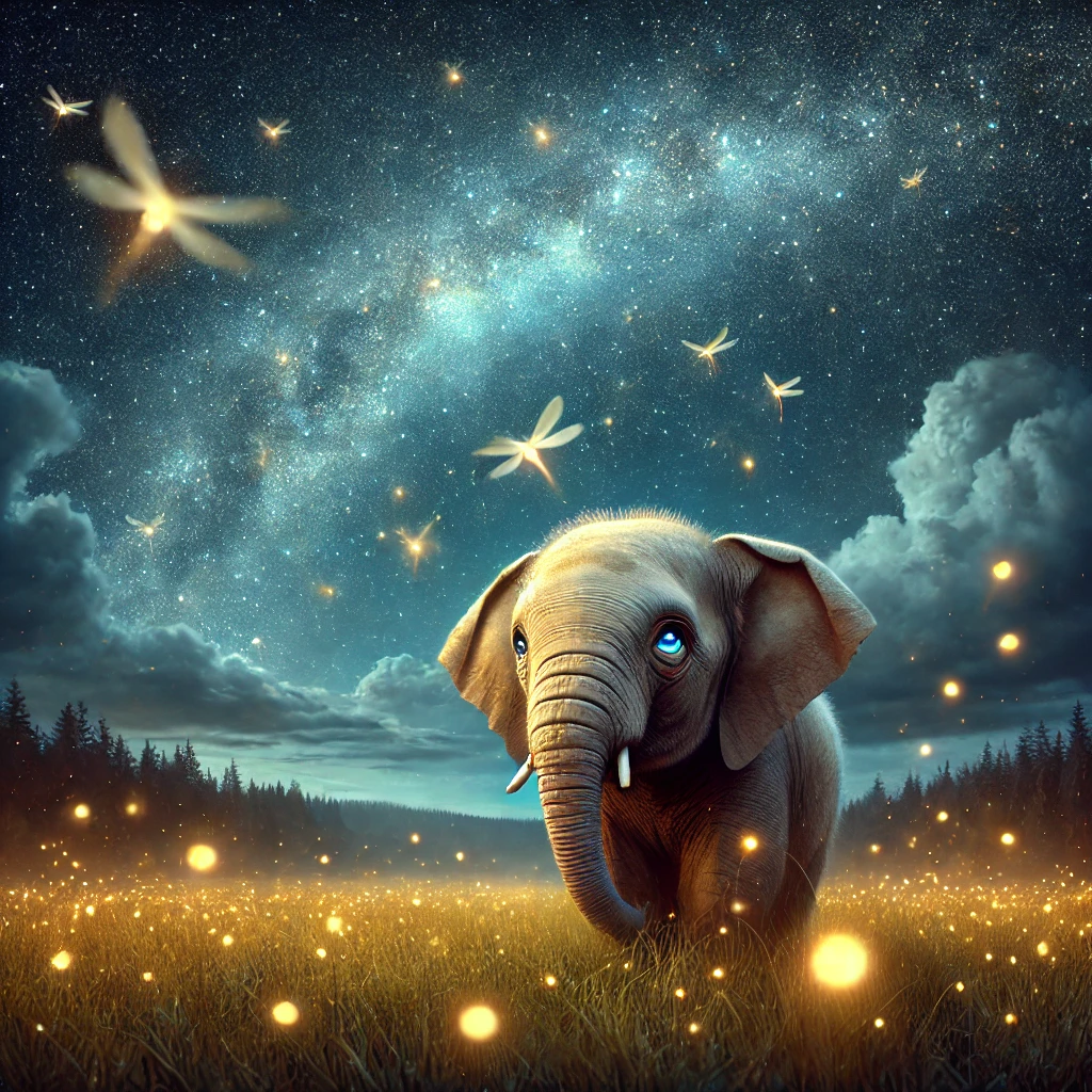 História de crianças Elefantes