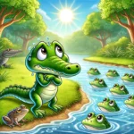 História infantil de crocodilo