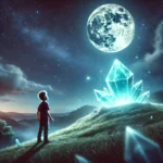 História de garoto e humor infantil O Menino e a Lua de Cristal