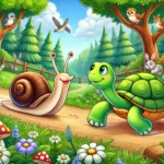 História de crianças tartaruga