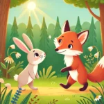 história infantil de raposa e coelho