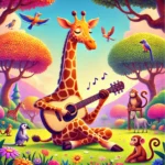 História infantil de girafa