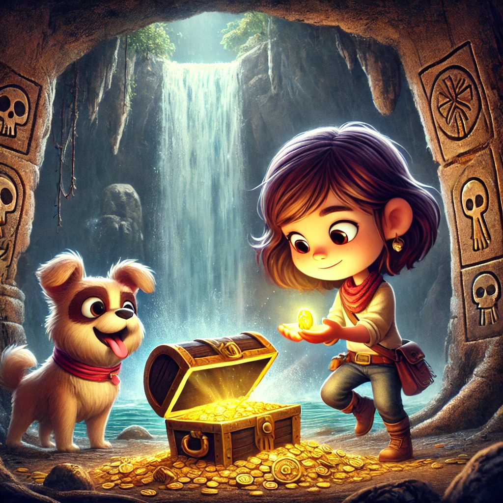 As Aventuras de Luna e o Tesouro Escondido
