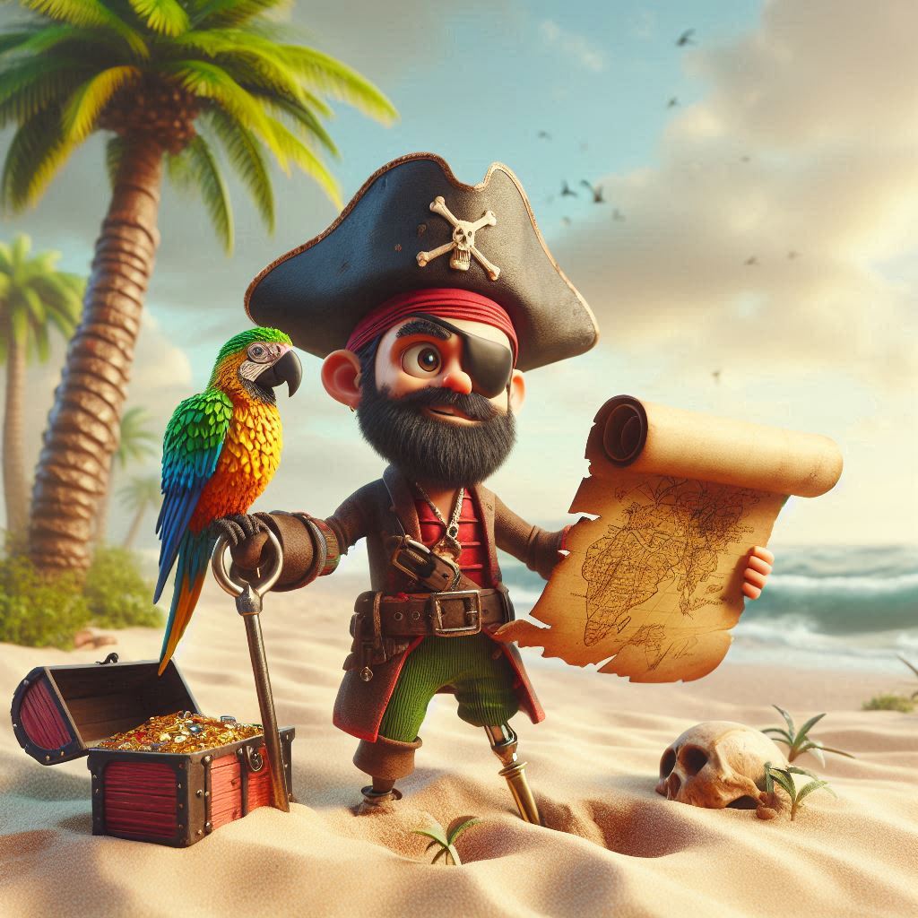 O Pirata e o Tesouro Perdido