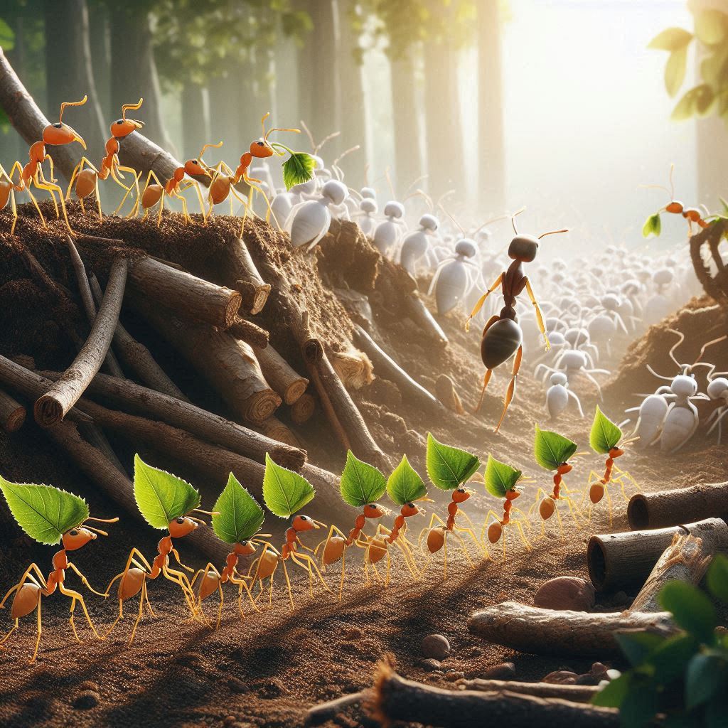 A História da Formiga Trabalhadora