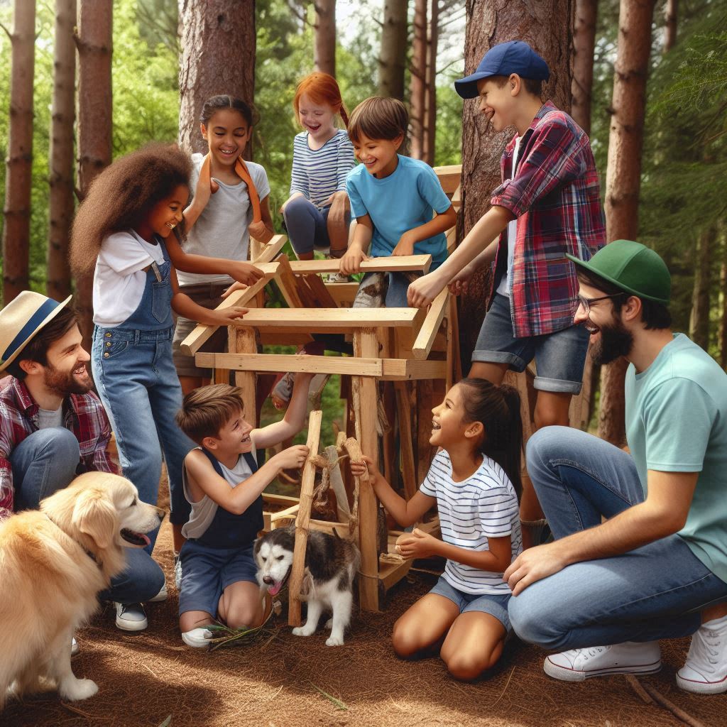 A Aventura da Amizade e do Trabalho em Equipe