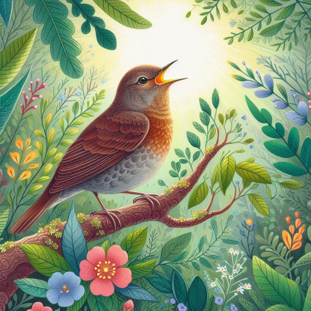 O Sábio Rouxinol e o Coração da Floresta