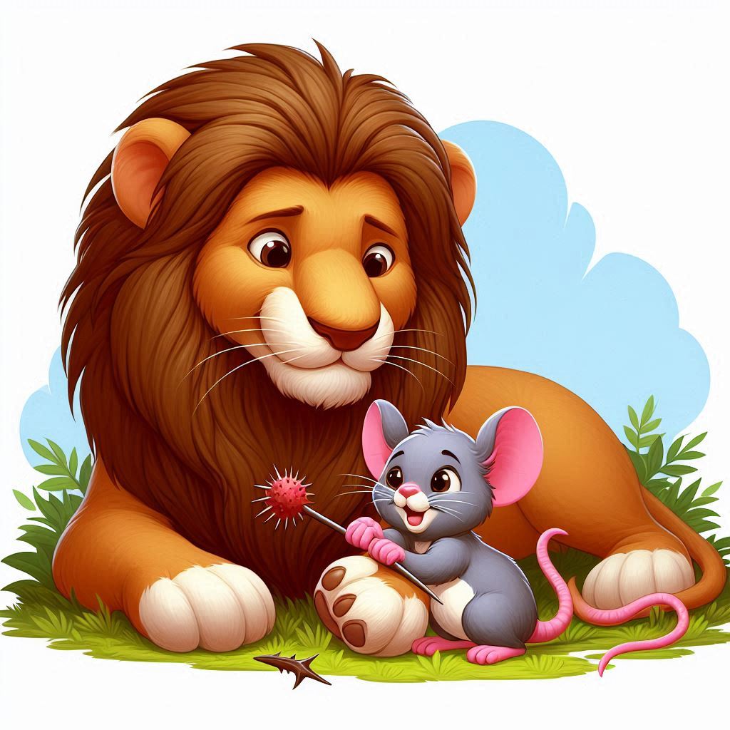 A História do Leão e o Ratinho