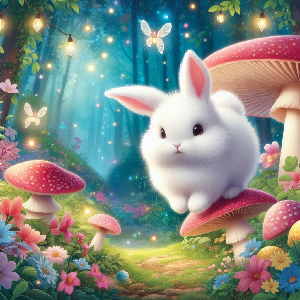 O Coelhinho e o Jardim Mágico