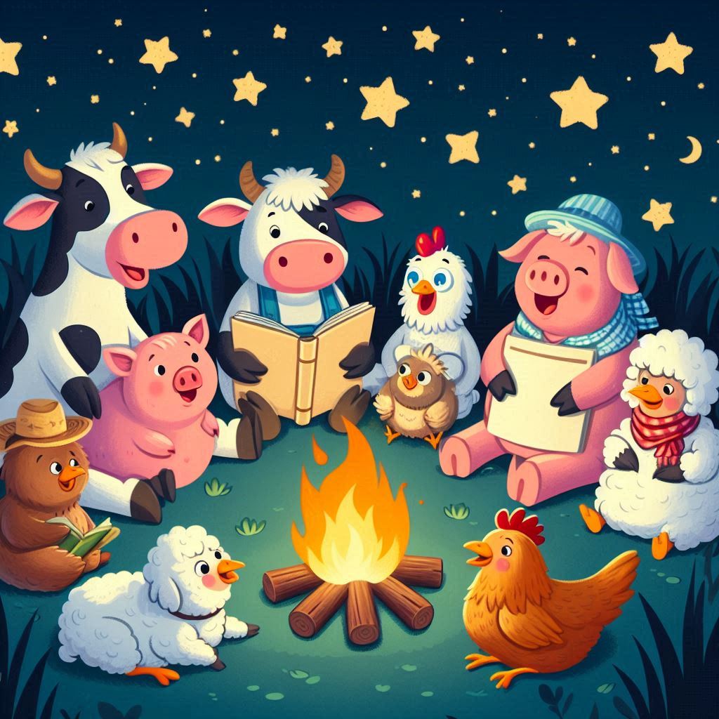 Contos para Dormir de Animais da Fazenda
