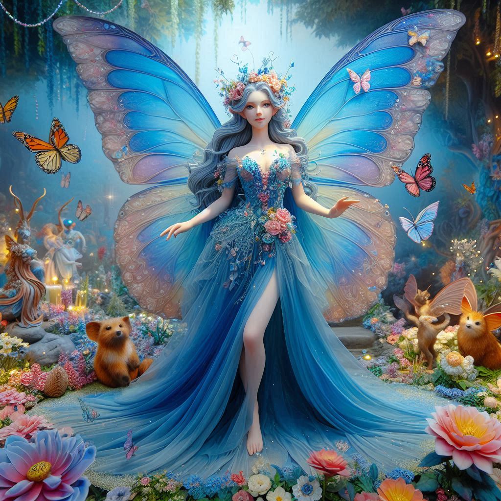 A Fada Azul e o Jardim Encantado