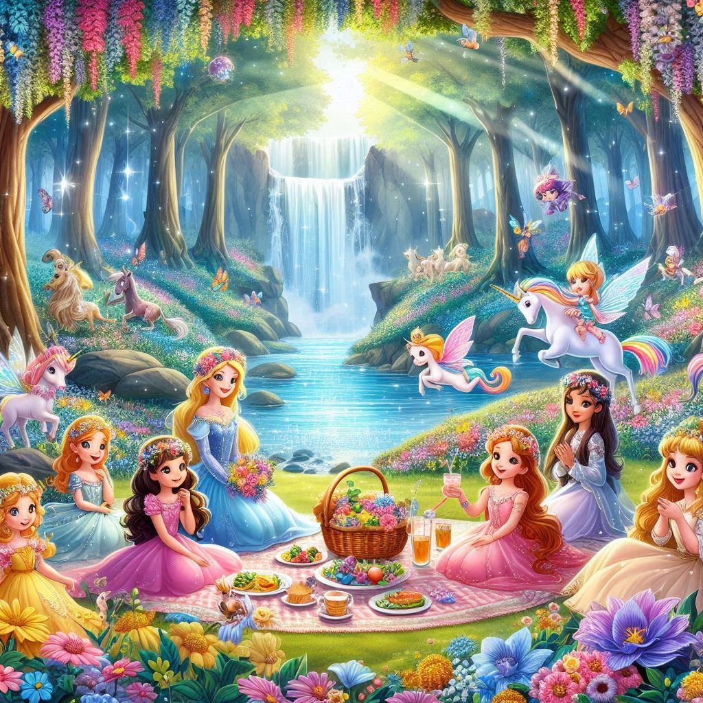 Contos de Fadas com Princesas e Magia