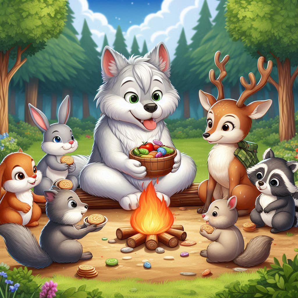 A História do Lobo Generoso