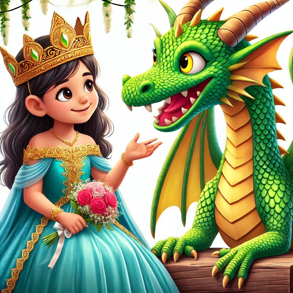 A Princesa e o Dragão Amigo