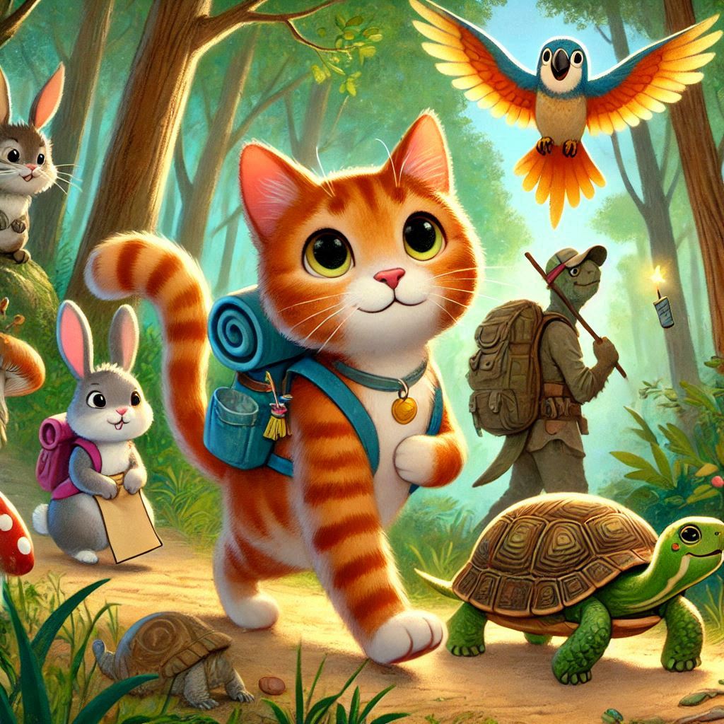 O Gato Aventureiro e Seus Amigos
