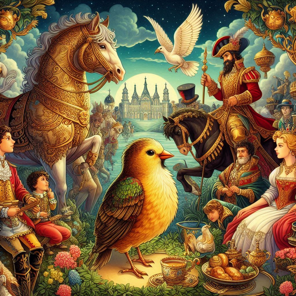 A História do Pássaro Dourado e do Príncipe