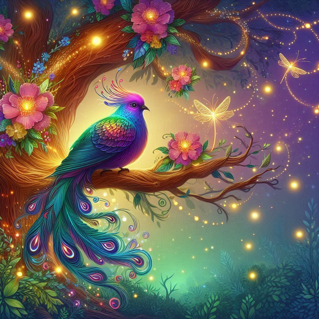 O Pássaro e a Árvore Mágica