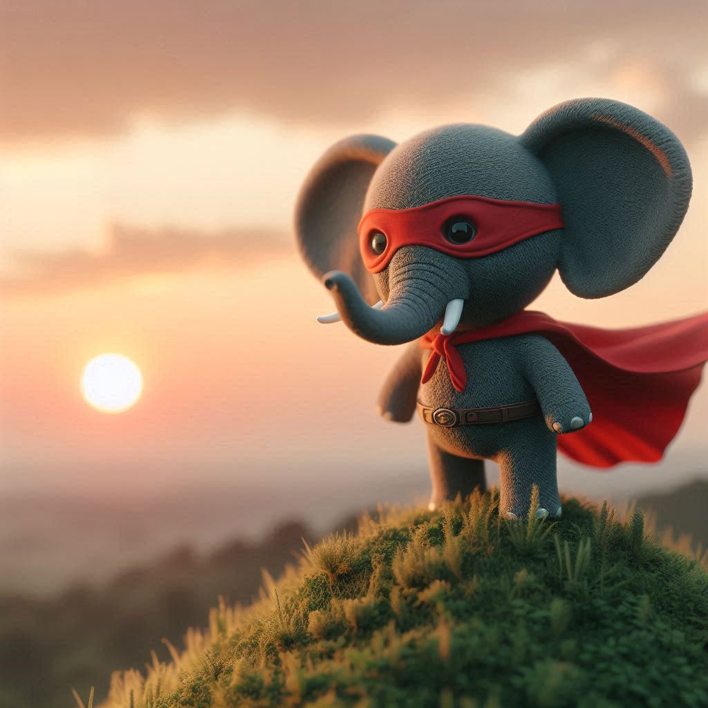 O Pequeno Elefante Corajoso