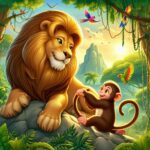 O Rei Leão e o Pequeno Macaco