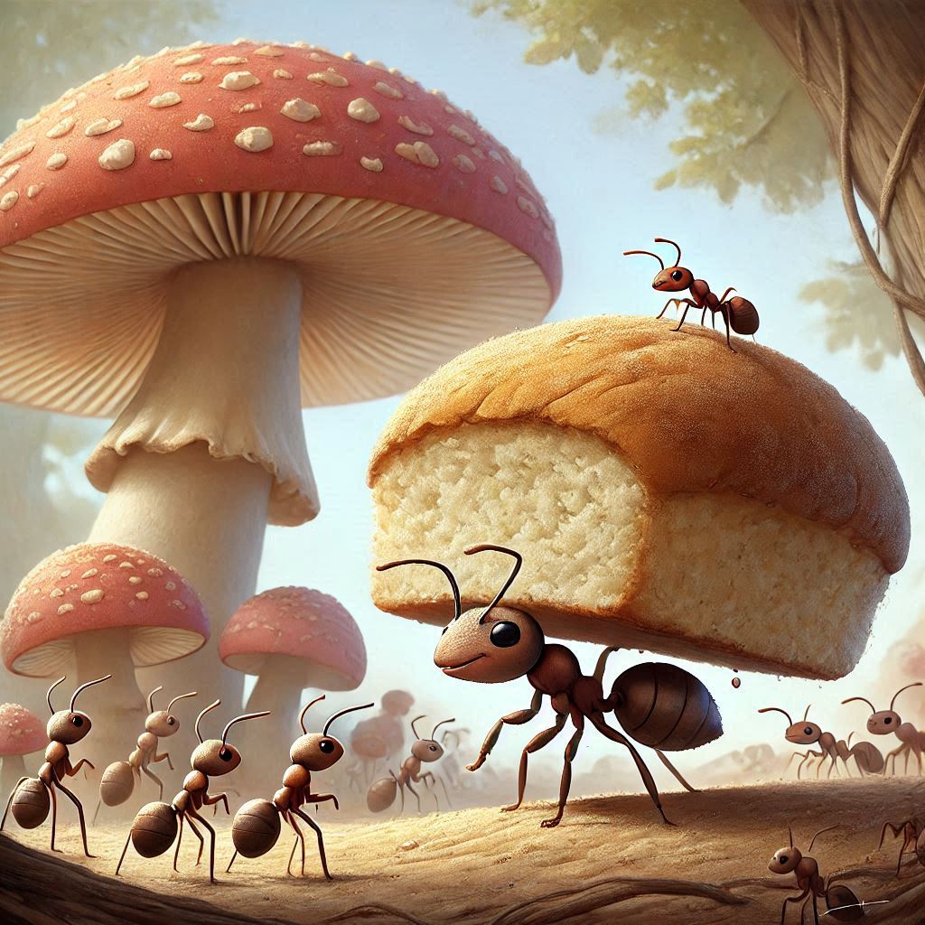 A História da Formiga Generosa