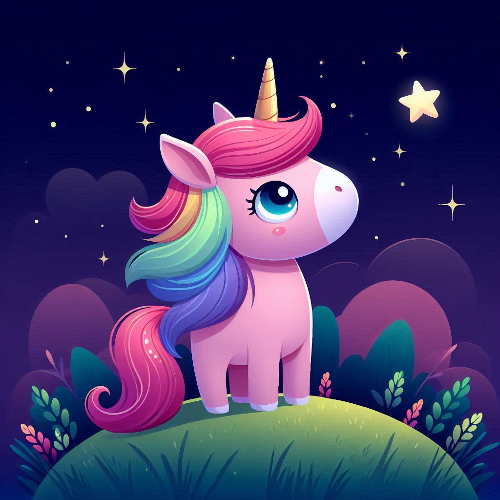 O Unicórnio Rosa e a Estrela Perdida