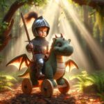 O Pequeno Cavaleiro e o Dragão Amigo