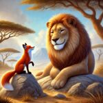 A História do Leão e da Raposa Inteligente