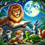 A História do Leão e da Raposa Inteligente