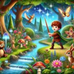 O Jardim Encantado e o Menino Corajoso