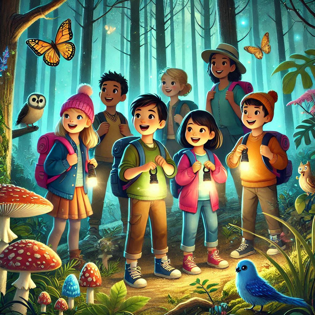 Histórias de Aventura na Floresta Mágica