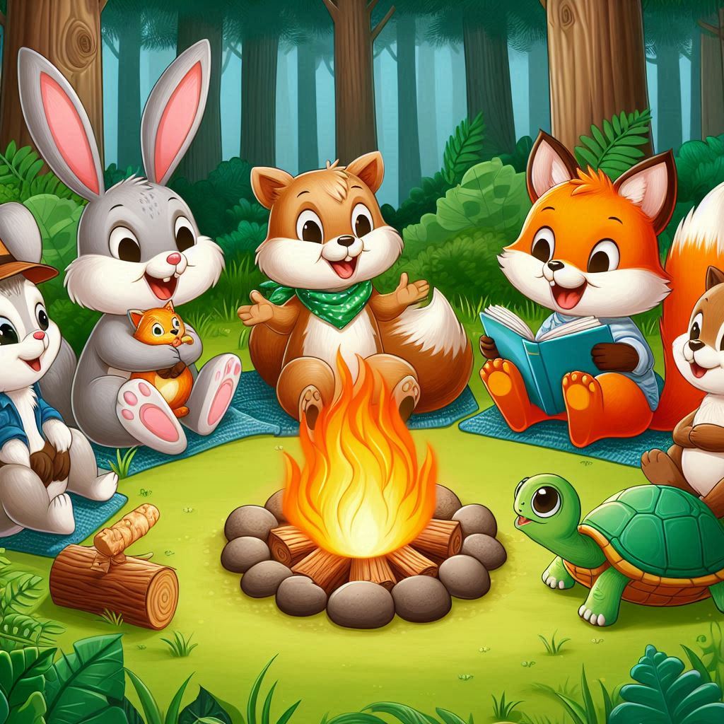 Histórias Divertidas com Animais Amigáveis