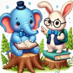 O Elefante Azul e o Coelho Inteligente
