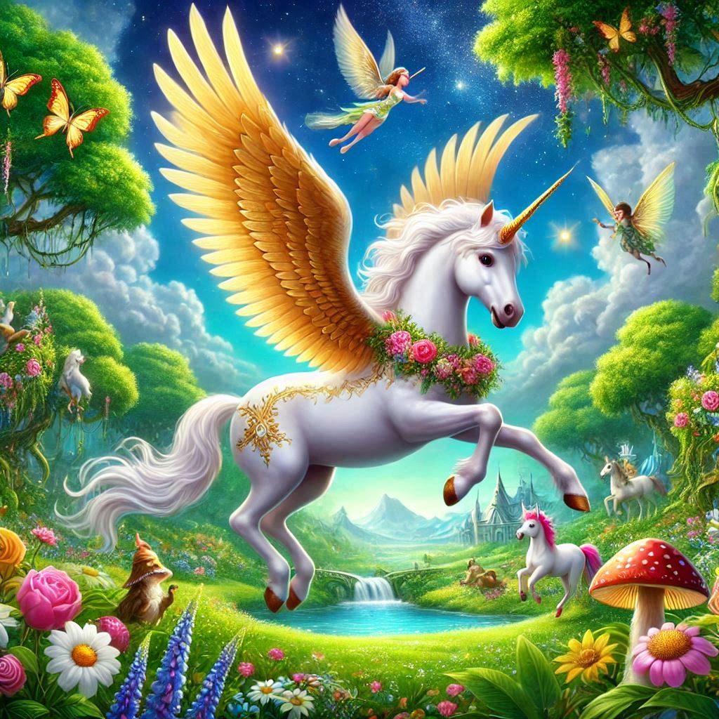 O Cavalo Voador e o Jardim Encantado