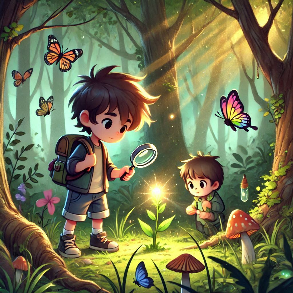 O Menino que Descobriu o Jardim Encantado