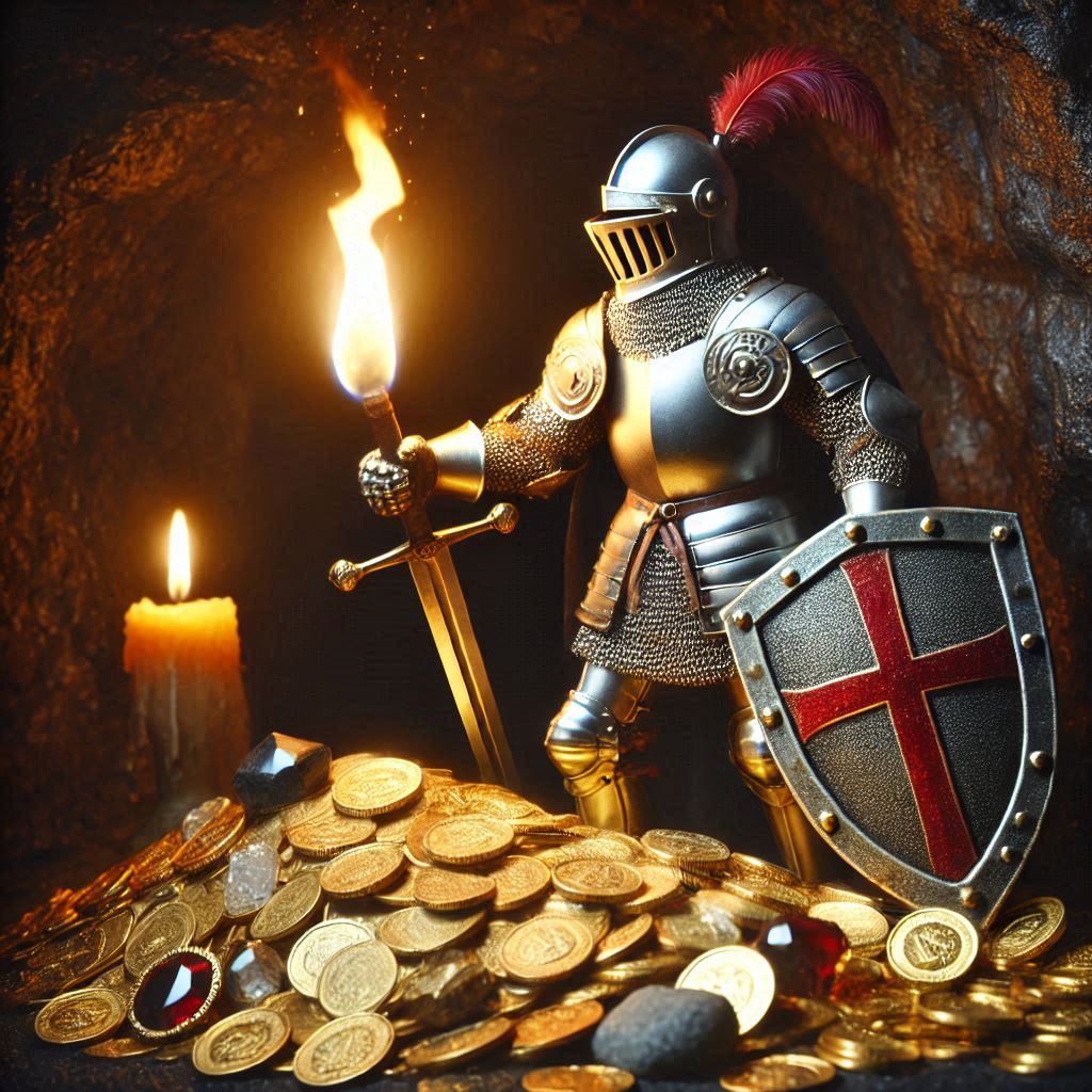 O Cavaleiro Corajoso e o Tesouro Perdido