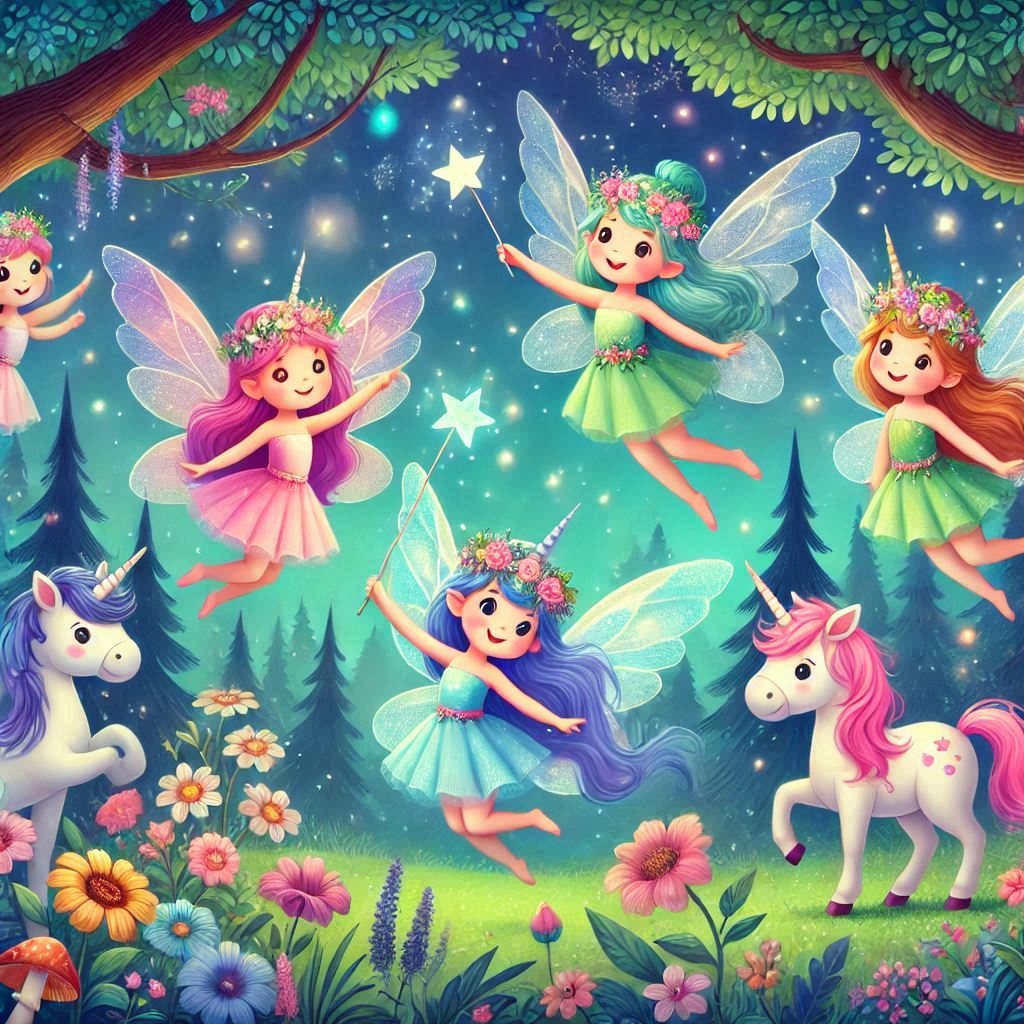 Contos de Fadas Sobre Fadas e Unicórnios