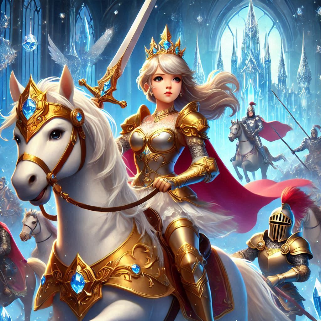 A Princesa Valente e o Reino de Cristal