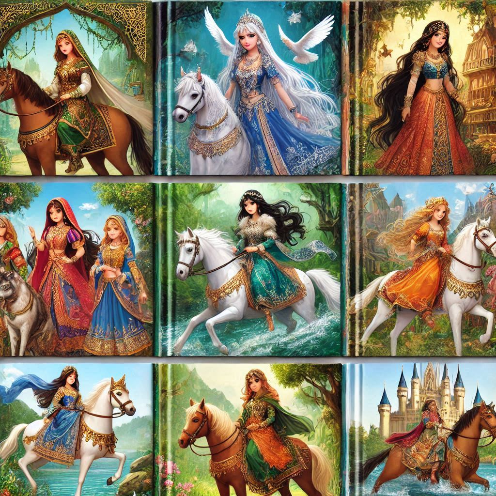 Contos de Fadas com Princesas Valentes
