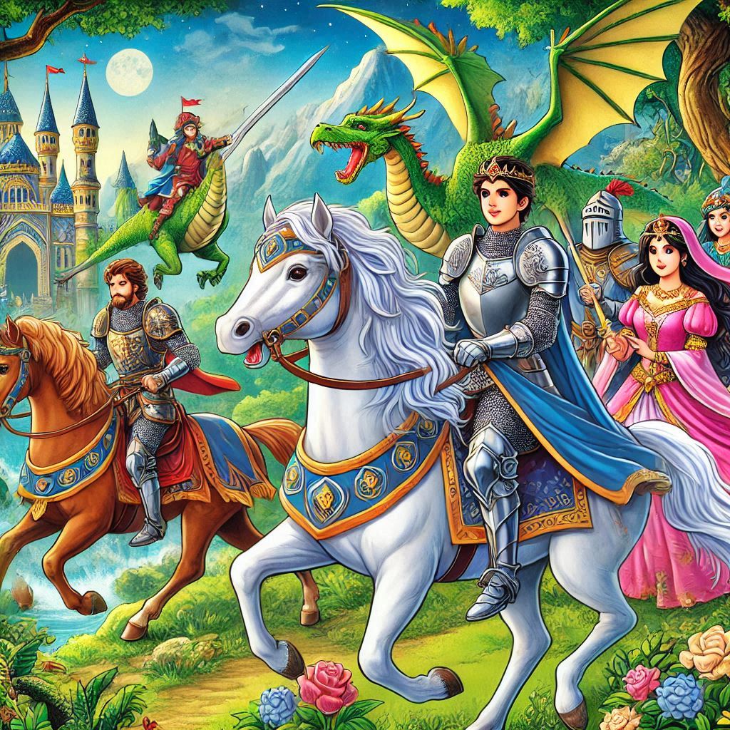 Contos Sobre Cavaleiros e Suas Aventuras
